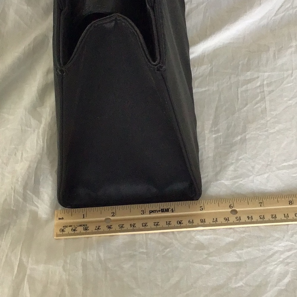 Kate Spade New York Sam Icon nylon tote bag in black. - Picture 15 of 16